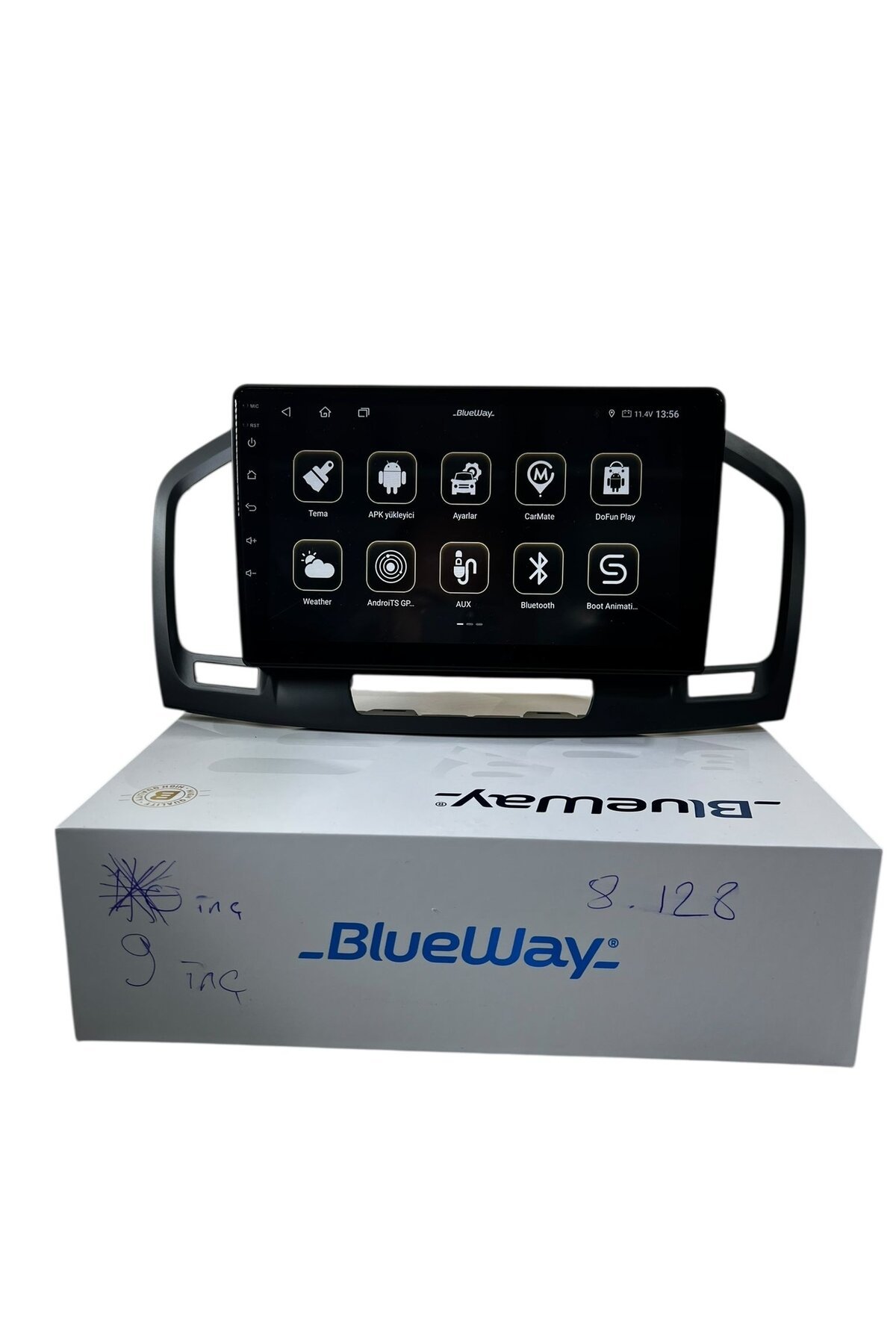 Opel İnsignia 2009-2013 BLUEWAY 8-128 TAM PROFESYONEL OEM MULTİMEDİA