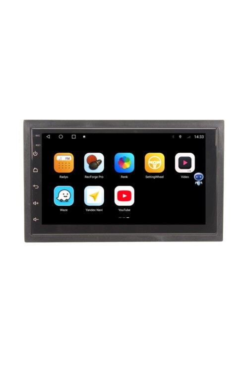 Fiat Fiorino Android 12 Multimedya Universal Double Ekran Teyp-1 Gb Ram Uyumlu