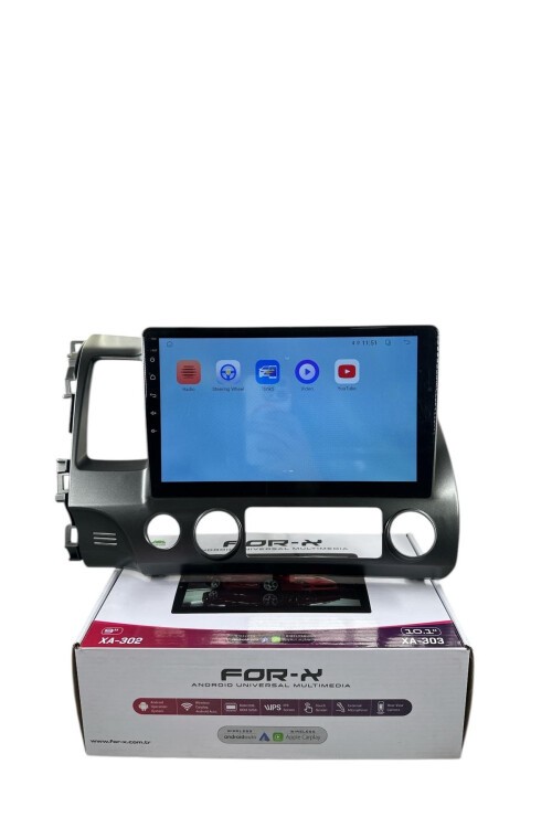 HONDA CİVİC 2006-2011 FORX 2-32 YENİ SERİ İŞLEMCİLİ PRO OEM MULTİMEDİA