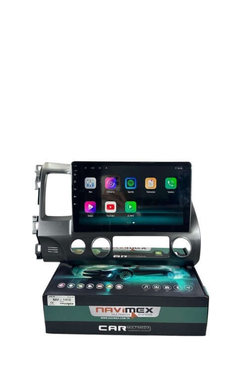 HONDA CİVİC 2006-2011 NAVİMEX SAMSUNG İŞLEMCİLİ 4-64 PROFESYONEL OEM MULTİMEDİA