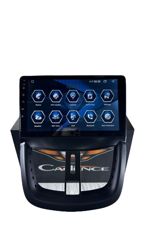 PEUGEOT 207 2006-2012 CADENCE T5 İŞLEMCİLİ PROFESYONEL 360 CAM DESTEKLİ OEM MULTİMEDİA