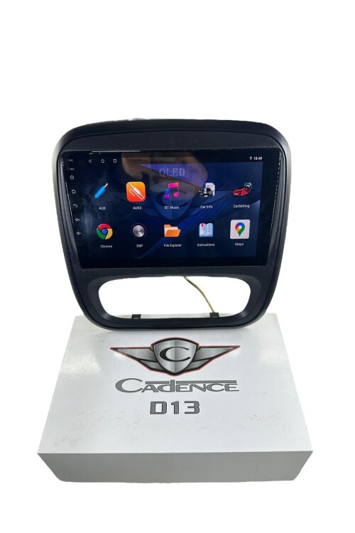 RENAULT TRAFİC 2014-2021 CADENCE D13 YENİ SERİ İŞLEMCİLİ PRO OEM MULTİMEDİA