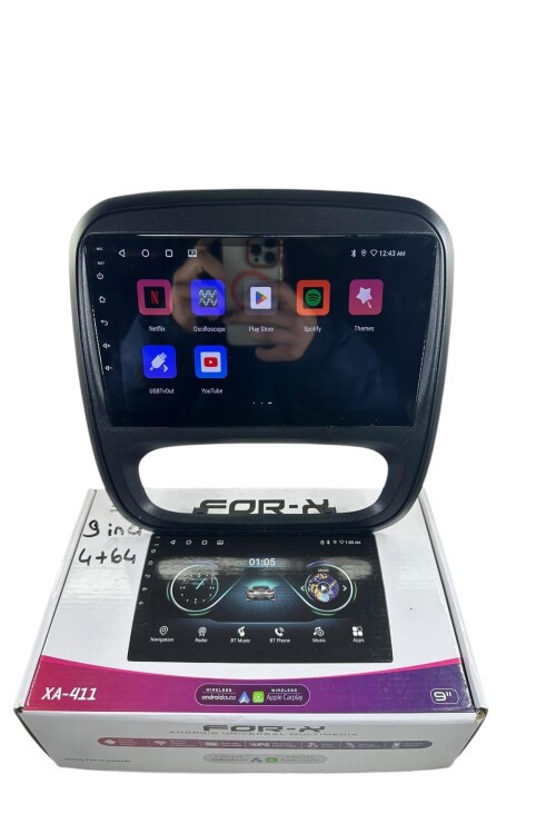 RENAULT TRAFİC 2014-2021 FORX 4-64 PROFESYONEL OEM MULTİMEDİA