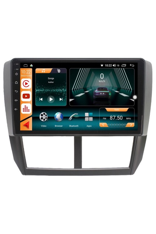 Subaru Forester Uyumlu Android 10 Carplay Özellikli Navigasyon Multimedya Ekran 2gb Ram + 32gb Hdd