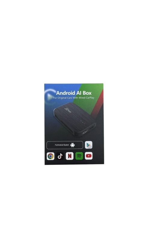 Android Al Box 4 Ram 64 Hafıza Orijinal Araç Teyp Kablosuz Carplay/Android Dönüştürücü