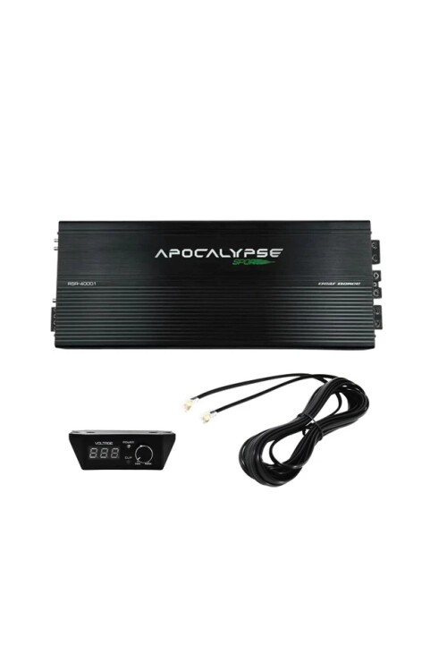 Apocalypse Deaf Bonce Apocalypse ASA-4000.1 1X4000RMS Monoblock Profesyonel Oto Mono Amfi