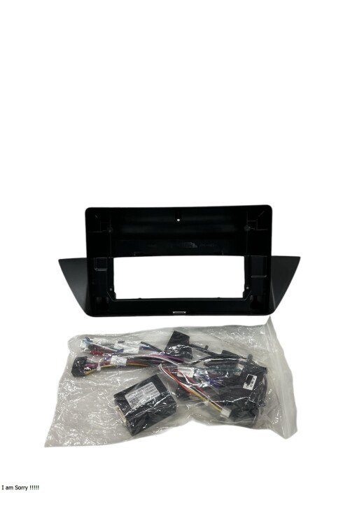 BMW X1 2009-2015 ÇEKİLECEK 9 Multimedya Çerçevesi (Yüksek kalite)
