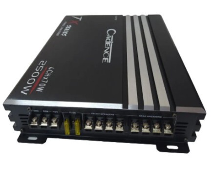 Cadence Tx70 2500w 4x70rms 4 Kanal Oto Amfi