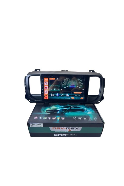 CİTROEN JUMPY 2017-2022 NAVİMEX 8-128 (FANLI) PROFESYONEL OEM MULTİMEDİA