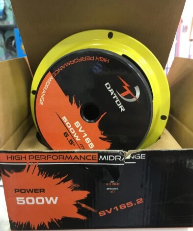 Dator 16 Cm Midrange Sv165.1 Yüksek Performance Midrange