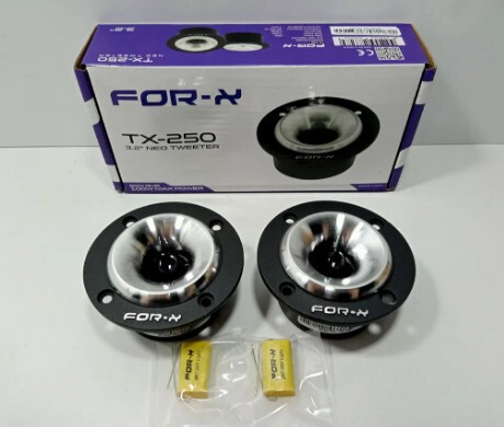 For-X Dome Tweeter 8cm – 100w 50RMS For-x TX-250 8cm Dome Tiz