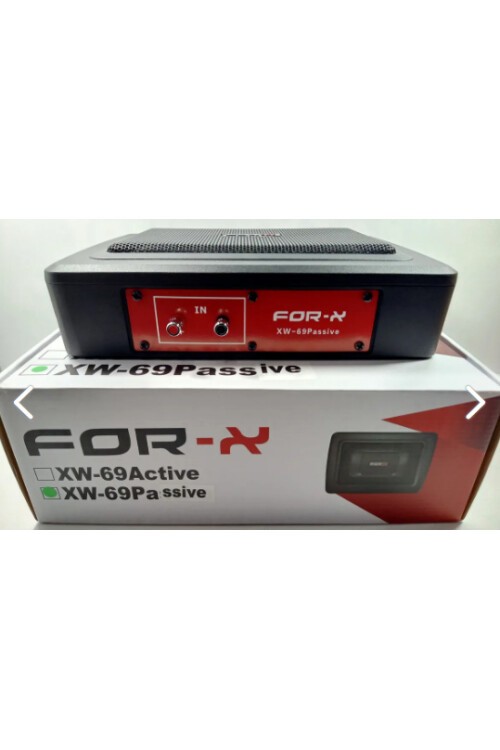 For-X Koltuk Altı Bass – For-x XW-69 Koltuk Altı Subwoofer (Kendinden Amfili)