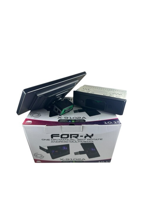 FOR-X X-9102A Orjinal UYUMLU 360 DERECE DÖNEBİLEN MANUEL ANDROİD TEYP