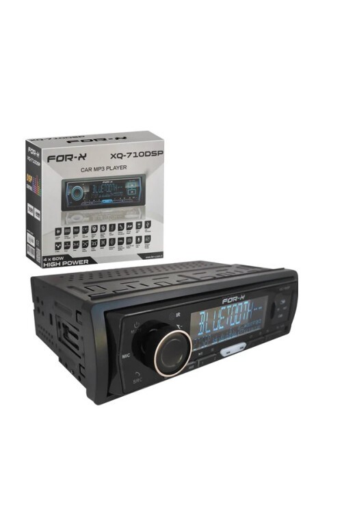 For-x XQ-710DSP 4x60w (Şarjlı) Profesyonel Tesisat Oto Teyp