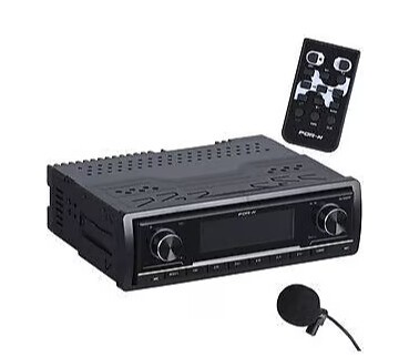 For-X XQ-7452 4x100w 4 Amfi Çıkışlı Profesyonel Tesisat Oto Teyp