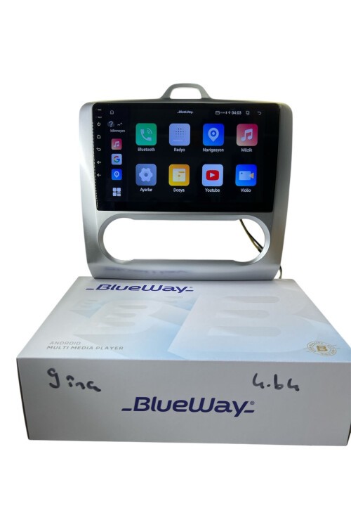 Ford Focus 2 DİJİTAL BLUEWAY 4-64 PROFESYONEL OEM MULTİMEDİA