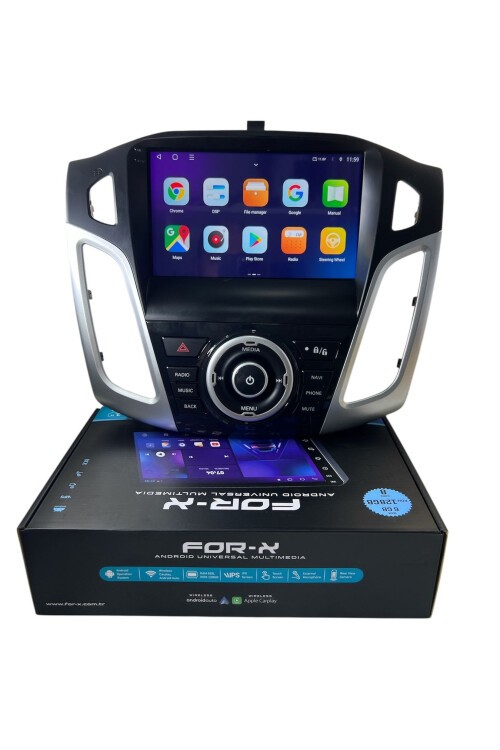 Ford Focus 3-3.5 GRİ FORX 6-128 TAM PROFESYONEL OEM MULTİMEDİA