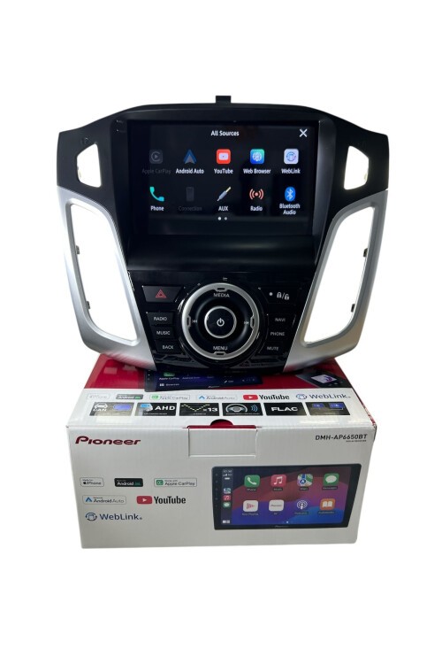 Ford Focus 3-3.5 GRİ PİONEER 4-64 TAM PROFESYONEL OEM MULTİMEDİA