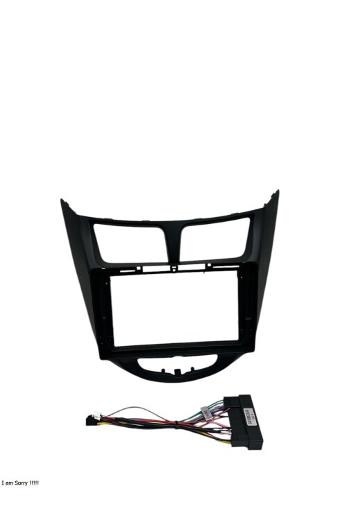 HYUNDAİ ACCENT BLUE SİYAH 2011-2013 9 Multimedya Çerçevesi (Yüksek kalite)