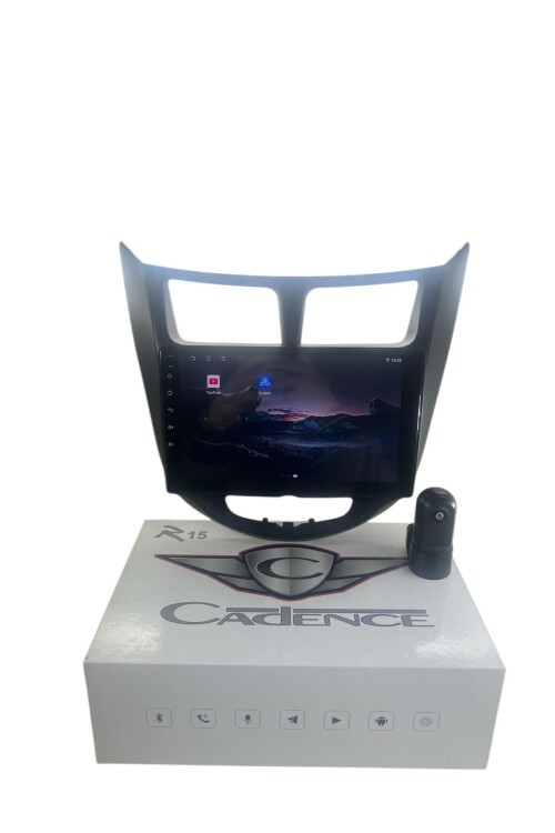 HYUNDAİ ACCENT BLUE SİYAH 2011-2013 CADENCE R15 (DVR KAYIT CİHAZI HEDİYE) PRO OEM MULTİMEDİA