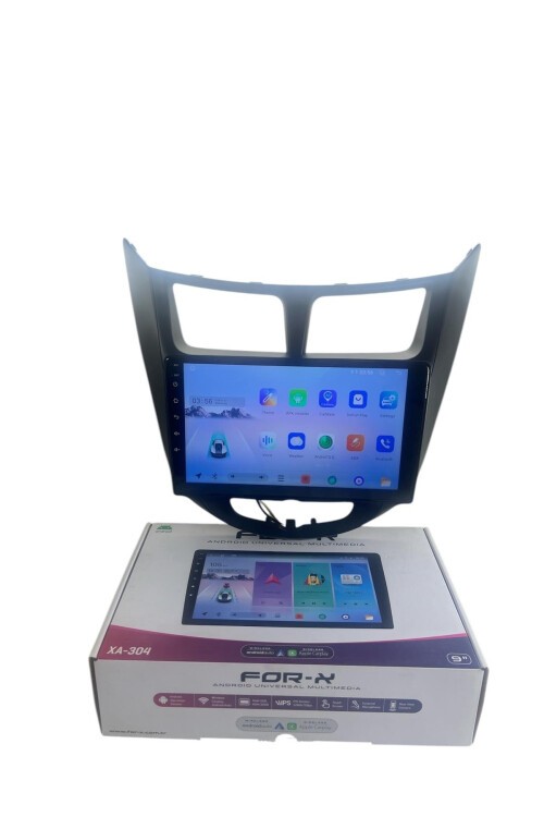 HYUNDAİ ACCENT BLUE SİYAH 2011-2013 FORX 2-32 YENİ SERİ İŞLEMCİLİ PRO OEM MULTİMEDİA