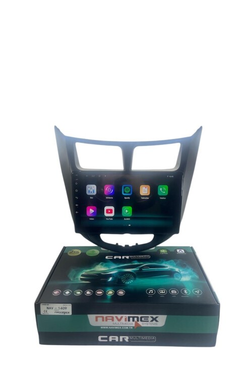 HYUNDAİ ACCENT BLUE SİYAH 2011-2013 NAVİMEX 6-128 (FANLI) PROFESYONEL OEM MULTİMEDİA
