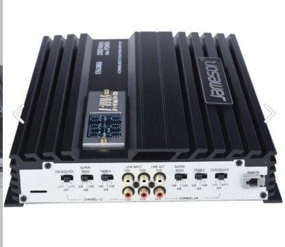 Jameson 4 Kanal 2500w Bass Kontrollu Oto Amfi Usa-505a