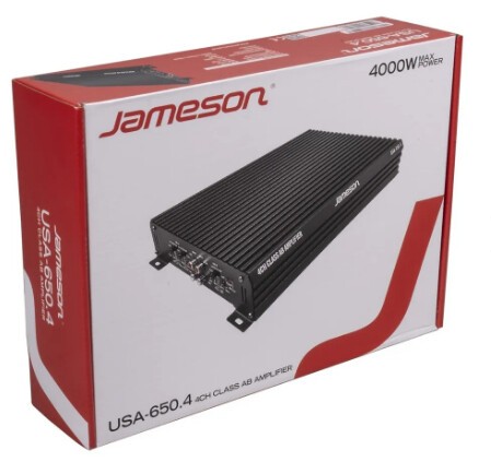 Jameson 4000 Watt Oto Anfi Rms Power 4x65 Rms 4 Kanal Oto Amfi Bzt23956 23956, One Size