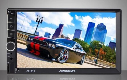 Jameson JS-345 Double Oto Teyp 4 x 60W + Geri Görüş Kamerası