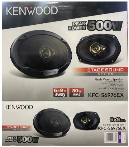 Kenwood Kfc-S6976Ex 500Watt 80Rms Amfi Uyumlu İki Adet