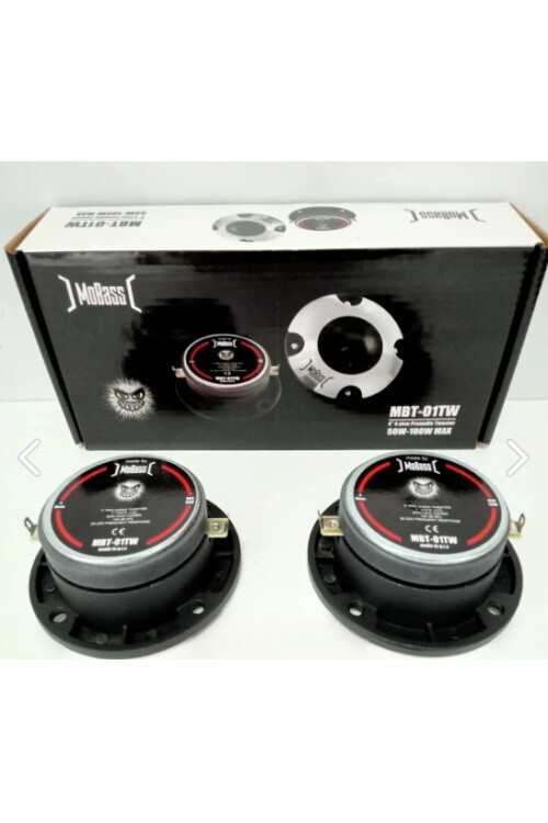 Mobass Dome Tweeter 10cm – 100w 50rms 10cm Dome Tweeter Tiz