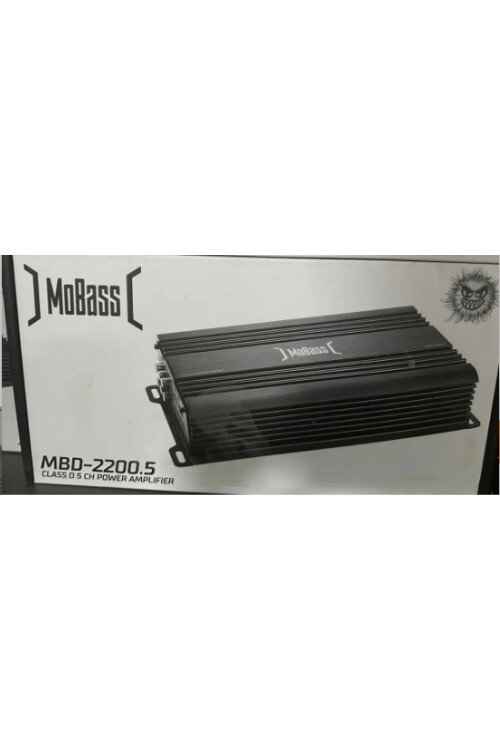 Mobass MBD-2200.5 5 KANALLI YENİ NESİL ANFİ MOBASS 4 SES 1 BASS KANALLI