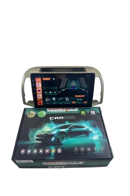 Nissan Micra 2002-2010 NAVİMEX 6-128 (FANLI) PROFESYONEL OEM MULTİMEDİA