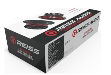 Reiss Audio Çifti 500wat-200w Rms Rs-m5px 2023 Deprem Serisi 13cm Oto Midrange Takımı Kale