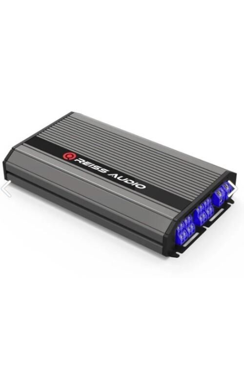 Reiss Rs-Q150.8D 8kanal Profesyonel Oto Amfi Anfi 2 Ohm 225Rms X8--4 Ohm 150Rms x8--4 Ohm Bridged 4X450RMS