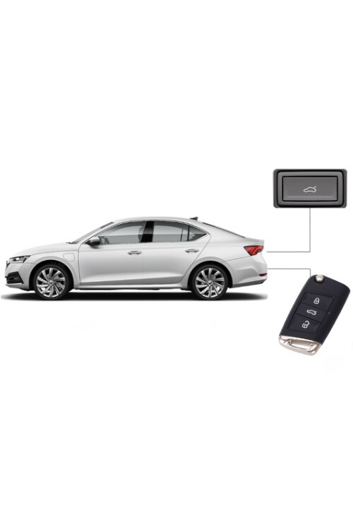 Skoda Octavia Elektrikli Bagaj Sistemi (2017-2019)