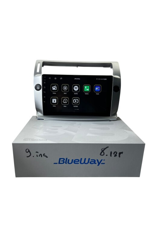 Citroen C4 2004-2010 BLUEWAY 8-128 TAM PROFESYONEL OEM MULTİMEDİA