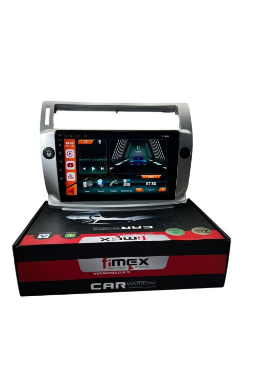 Citroen C4 2004-2010 FİMEX 4-64 (FANLI) DSPLİ PRO OEM MULTİMEDİA