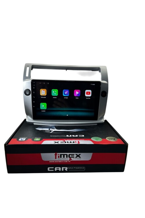 Citroen C4 2004-2010 FİMEX 4-64 (FANLI) DSPLİ PRO OEM MULTİMEDİA
