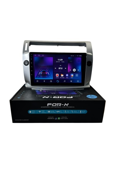 Citroen C4 2004-2010 FORX 6-128 TAM PROFESYONEL OEM MULTİMEDİA