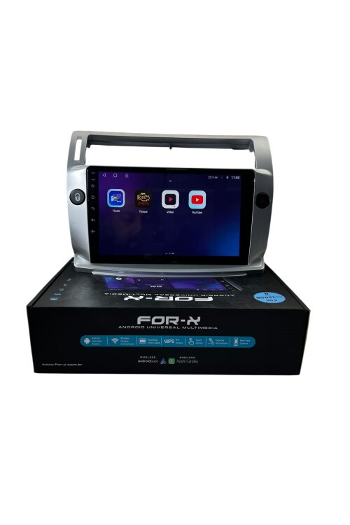 Citroen C4 2004-2010 FORX 6-128 TAM PROFESYONEL OEM MULTİMEDİA