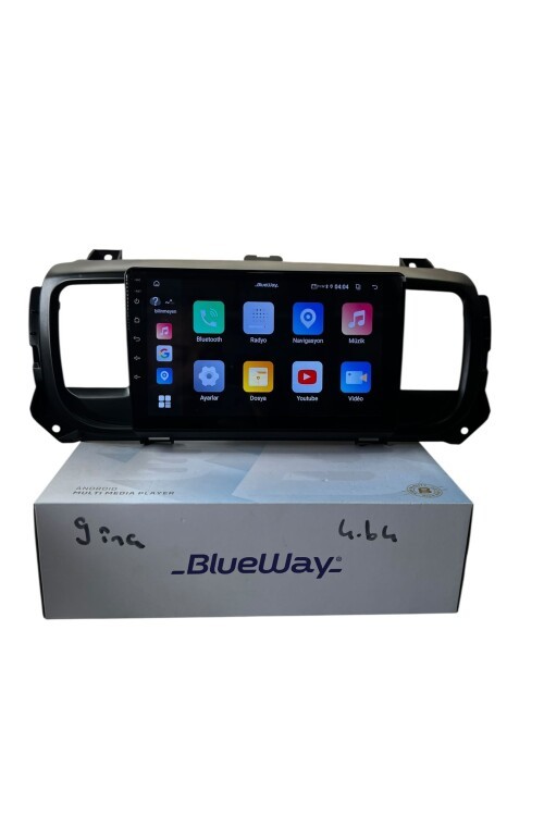 Citroen Jumpy 2017-2022 BLUEWAY 4-64 PROFESYONEL OEM MULTİMEDİA