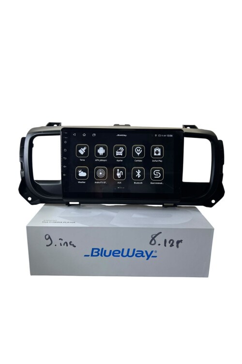 Citroen Jumpy 2017-2022 BLUEWAY 8-128 TAM PROFESYONEL OEM MULTİMEDİA