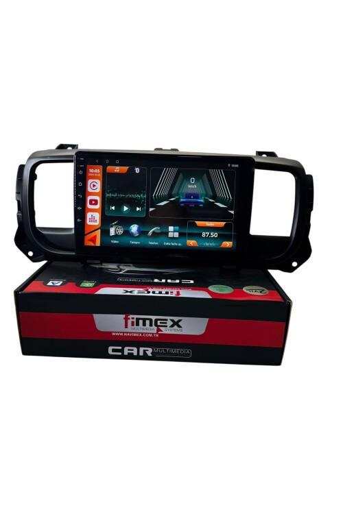 Citroen Jumpy 2017-2022 FİMEX 4-64 (FANLI) DSPLİ PRO OEM MULTİMEDİA