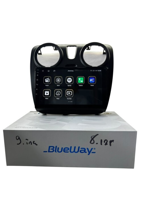 DACİA LODGY-DOKKER BLUEWAY 8-128 TAM PROFESYONEL OEM MULTİMEDİA