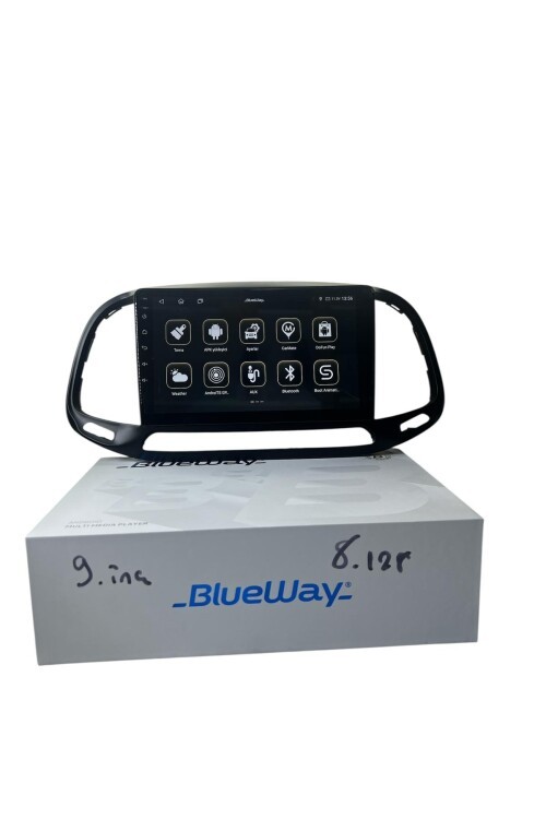 Fiat Doblo 2014-2020 BLUEWAY 8-128 TAM PROFESYONEL OEM MULTİMEDİA