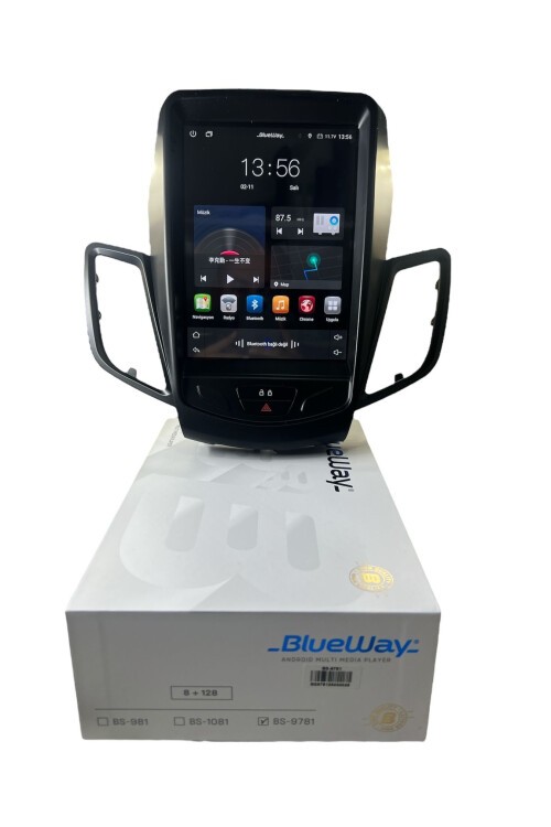 FORD FİESTA 2009-2014 BLUEWAY 8-128 TESLA TAM PROFESYONEL OEM MULTİMEDİA