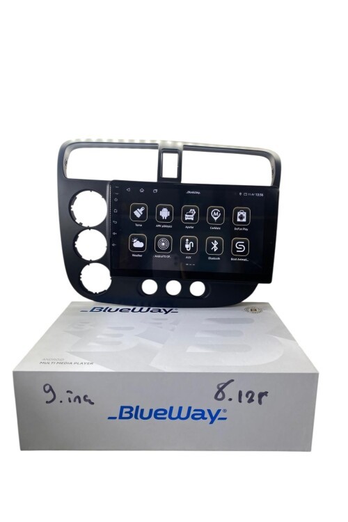 Honda Civic VTECH 2 BLUEWAY 8-128 TAM PROFESYONEL OEM MULTİMEDİA