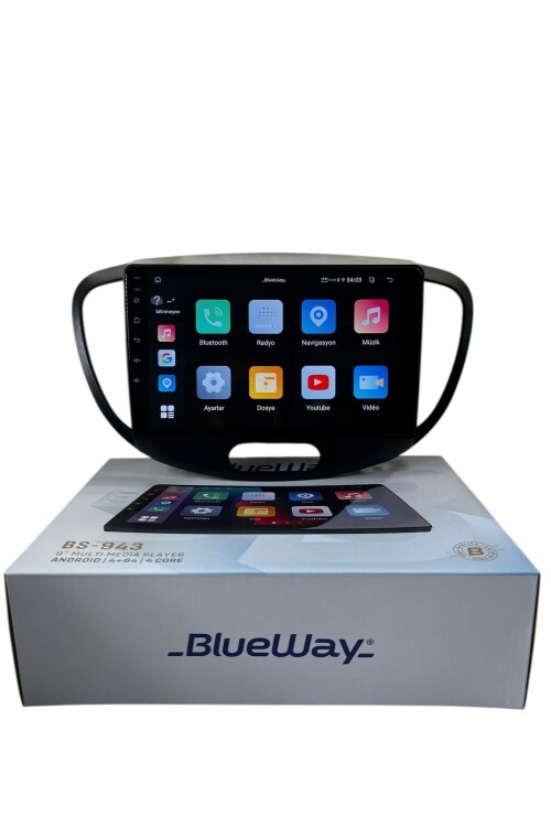Hyundai i10 2010-2013 BLUEWAY 4-64 PROFESYONEL OEM MULTİMEDİA