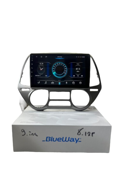 Hyundai i20 (Silver) BLUEWAY 8-128 TAM PROFESYONEL OEM MULTİMEDİA